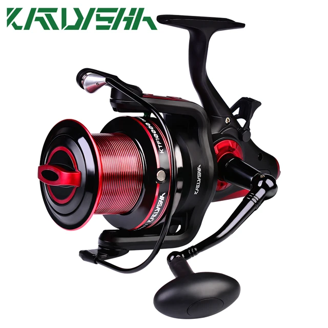 KATYUSHA Spinning Reel 4.7:1 Fishing Reel 11-21KG Max Drag Saltwater Fishing  Bass Pike Trolling Reel 7000-10000 Series Sea Pesca - AliExpress