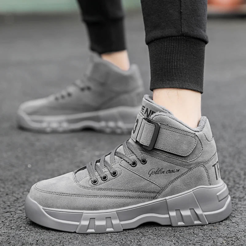 Beste Mannen Winter Sneakers Warm Heren Casual Schoenen Mode Comfortabele Schoenen voor Man Volwassen Jeugd Schoeisel Mannelijke Zapatillas Hombre Koop