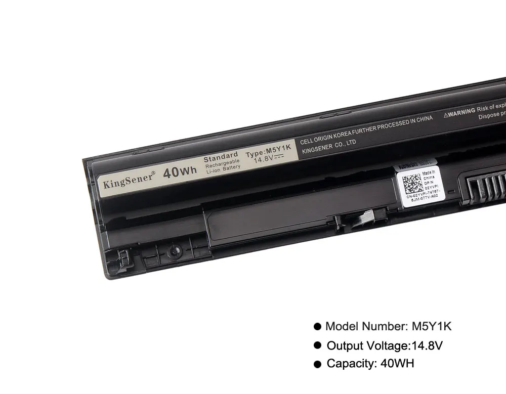 Аккумулятор KingSener для ноутбука DELL Vostro 14 8 3451 3458 3551 V3458 V3451 N3558 N5558 WKRJ2 GXVJ3 HD4J0 3558 в 40