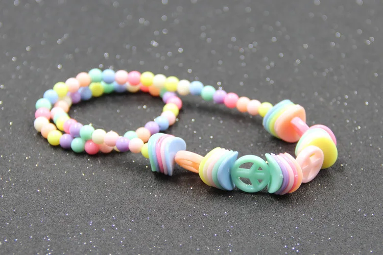 Маленькие 10 сетки весенние цветные детские украшения ручной работы DIY Подарочная коробка свободные бусины раннее образование обучающая развивающая игрушка