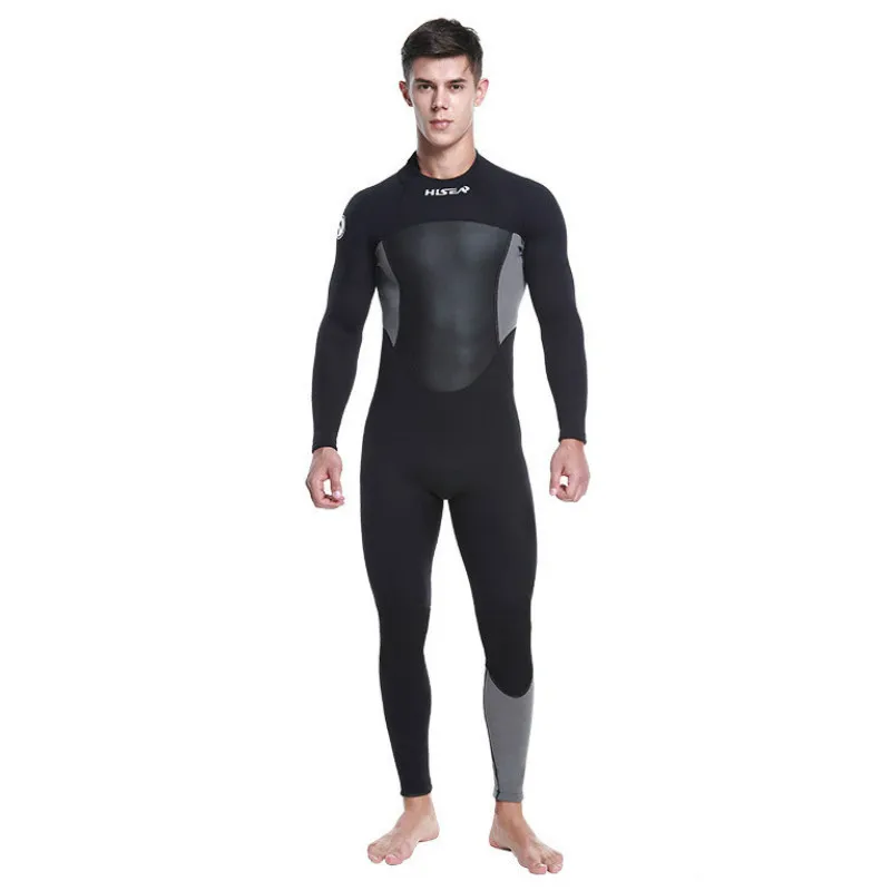 

New 1.5mm thick diving suit male warm long-sleeved trousers surf clothes jellyfish clothing CR winter swimming snorkeling h2