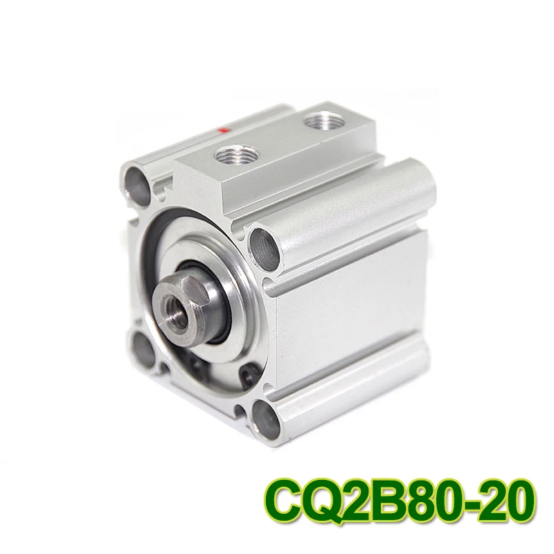 SMC Type CQ2B series CQ2B32-100D 32mm bore 100mm stroke Double Action single rod thin Pneumatic Compact Cylinder high quality |