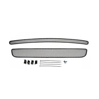 

Mesh on bumper exterior for Renault Koleos 2008-2011, 2 pcs, black, 15