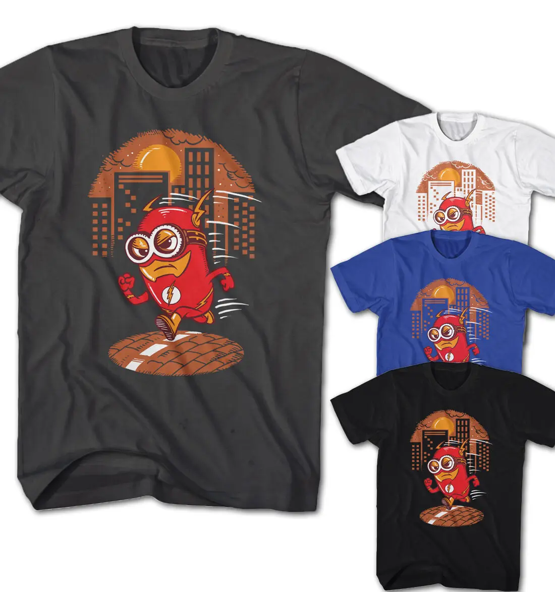 

* Mens T-Shirt Flash Minion Super Hero Comic Game Movie NEW s-5xl fm28815 *- show original title