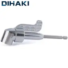 Электрический сверлильный патрон-адаптер 105 градусов регулируемый угол сверла угол инструмент отвертка 1/4 дюйма для шестигранных бит гнездо