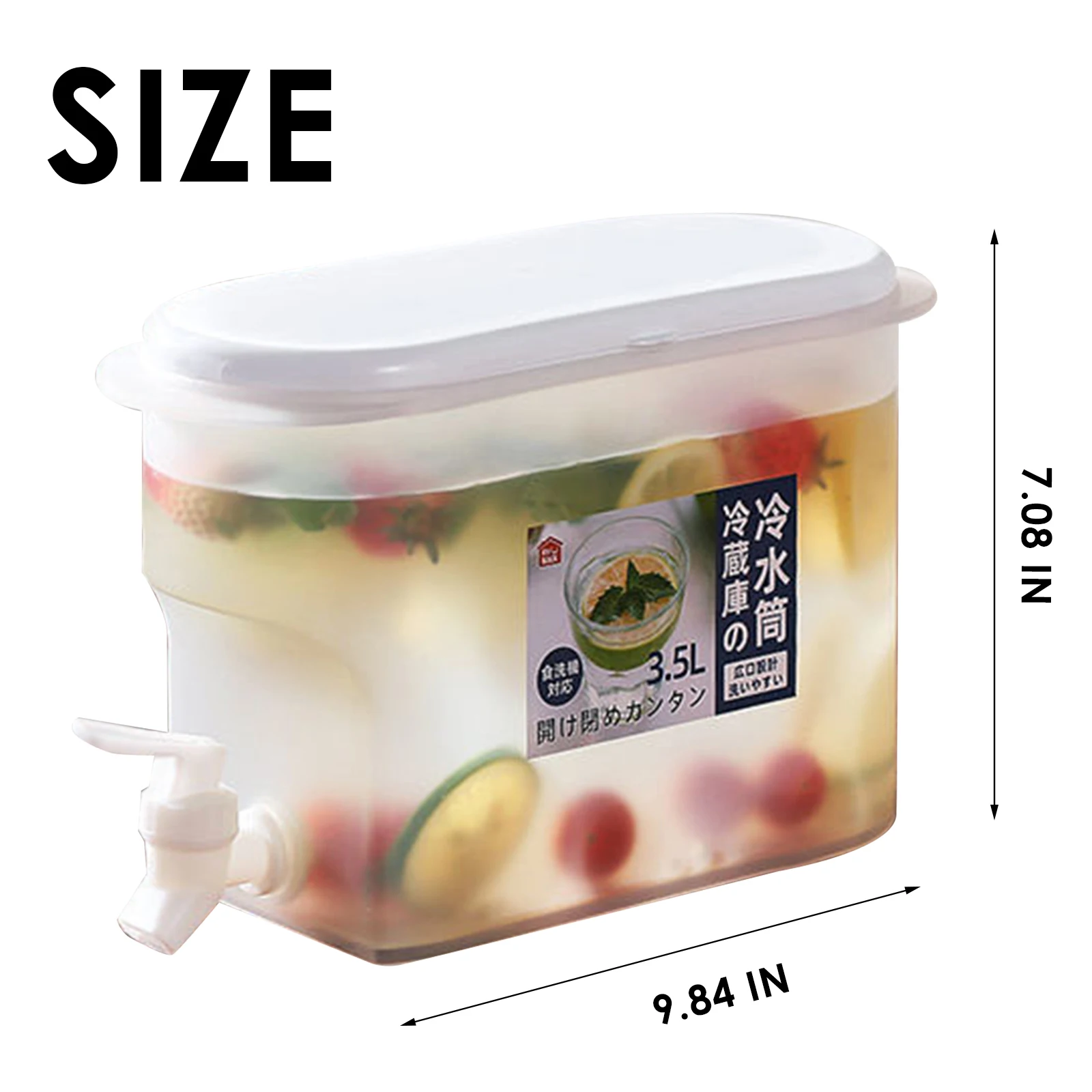 3500ml Water Jug With Faucet - Image 5