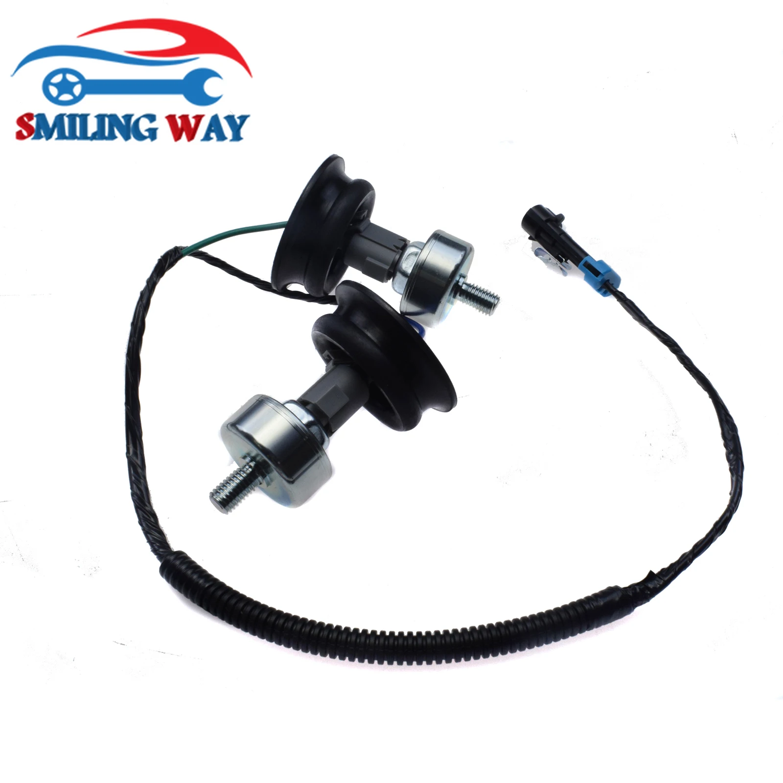 Intake Manifold Gasket & Knock Sensor & Extension Wiring Harness For Cadillac Chevrolet Pontiac GMC Buick 89060413 12601822