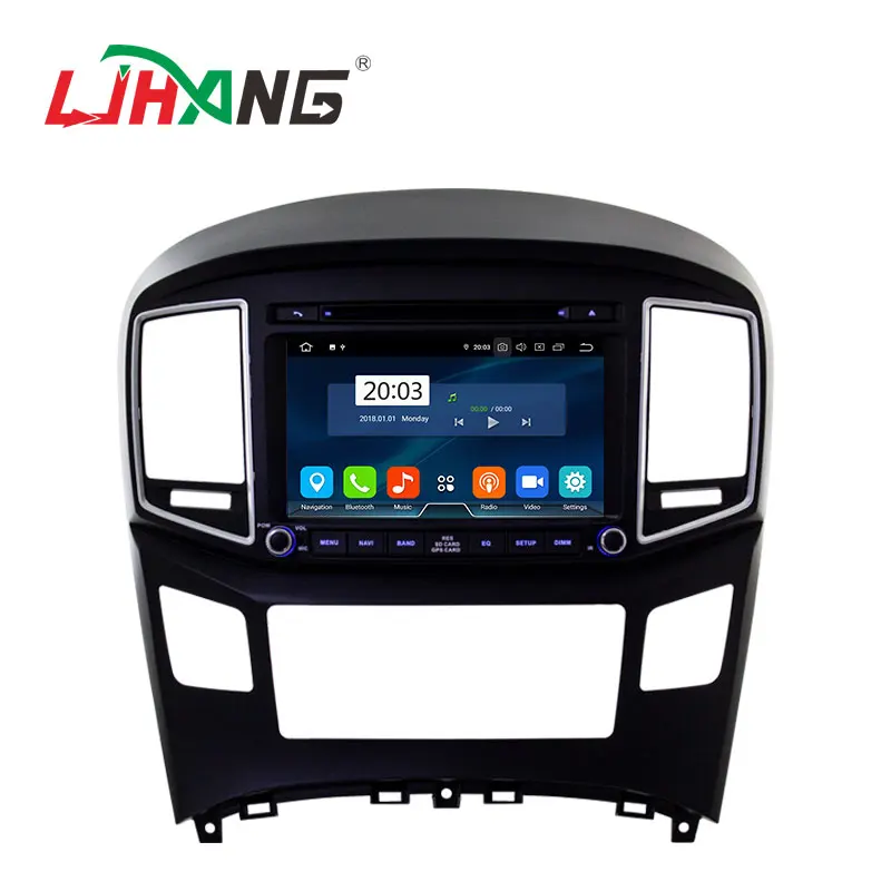 RAM 4GB ROM 64GB LJHANG 8 дюймов Android 9,0 автомобильный dvd-плеер для HYUNDAI H1 Grand Starex wifi gps Navi 2 Din автомобильный аудио стерео Авто оперативная память 4 Гб - Цвет: RAM 4GB ROM 64GB