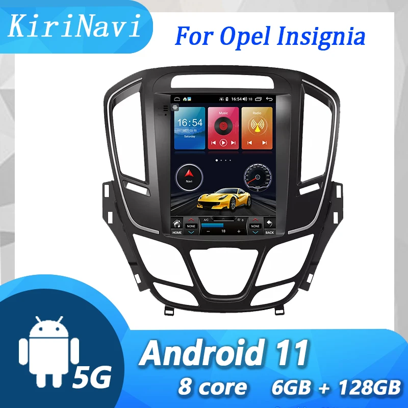 

KiriNavi Vertical Screen Tesla Android 13 Car Radio Automotivo For Opel Insignia Buick Lacrosse Regal GPS Navigation 2014-2018