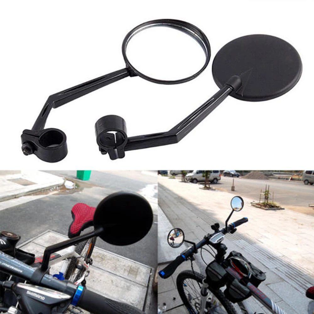 

1 Pair 360 Rotation Bicycle Mirror Handlebar End Rear Rearview Mountain Bike View Glass Cycling MTB Road Mirror Dropshipping