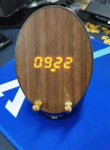 Alarm-Clock Speaker Phone-Holder Wooden Desktop Portable Mini Wireless Smart-Induction