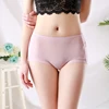 Women's Panties Sexy Print Ultra-thin Transparent Mesh Panties of Large Size Female Underwear Briefs Plus Size Women ► Photo 3/6