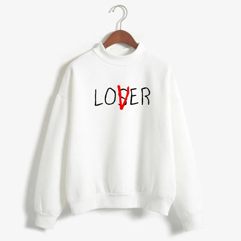 sweatshirt 5 Новая свободная толстовка Лоферы Клубное худи повседневное Досуг Harajuku унисекс лузер клуб толстовки лузер худи для влюбленных - Цвет: sweatshirt 5