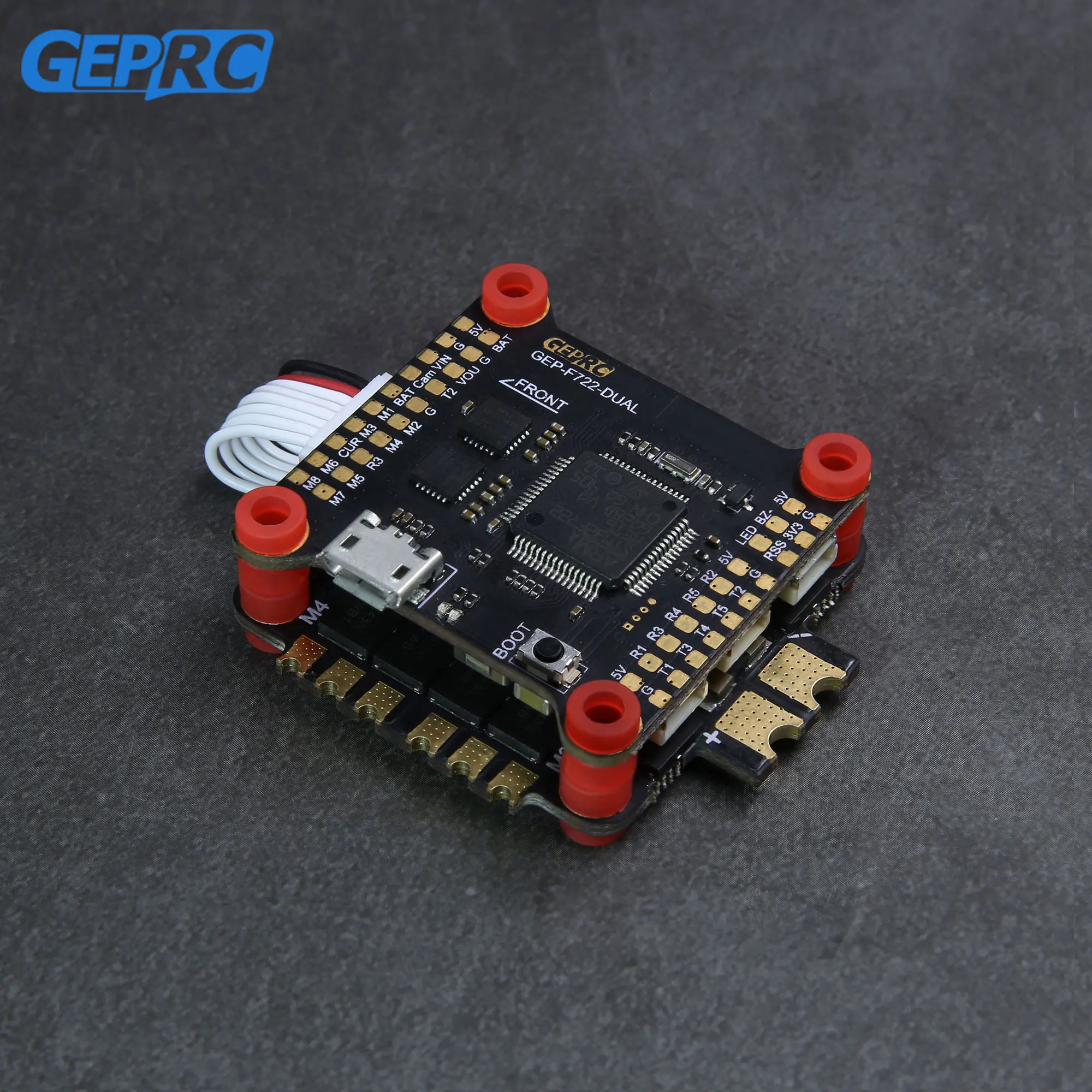 Новое поступление GEPRC SPAN-F722-BT BLheli_32 50A 4в1 ESC F722 управление полетом Betaflight+ 50A BLHELI-S 4в1 ESC для гоночного дрона FPV
