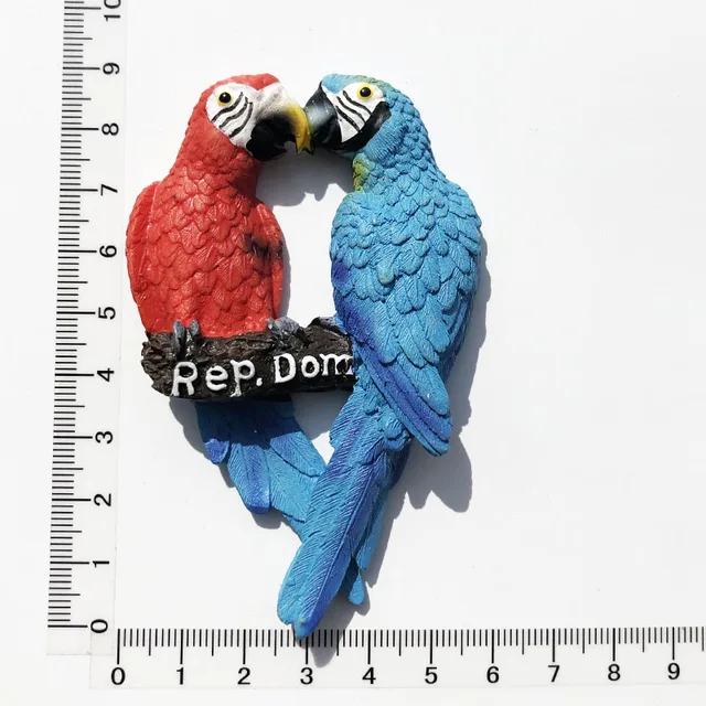 Aimant Créatif En Résine Pour Réfrigérateur, Animal, Oiseau, Perroquet, Aimant  Décoratif, Boucle Magnétique, Message Autocollant - Réfrigérateur Aimants -  AliExpress