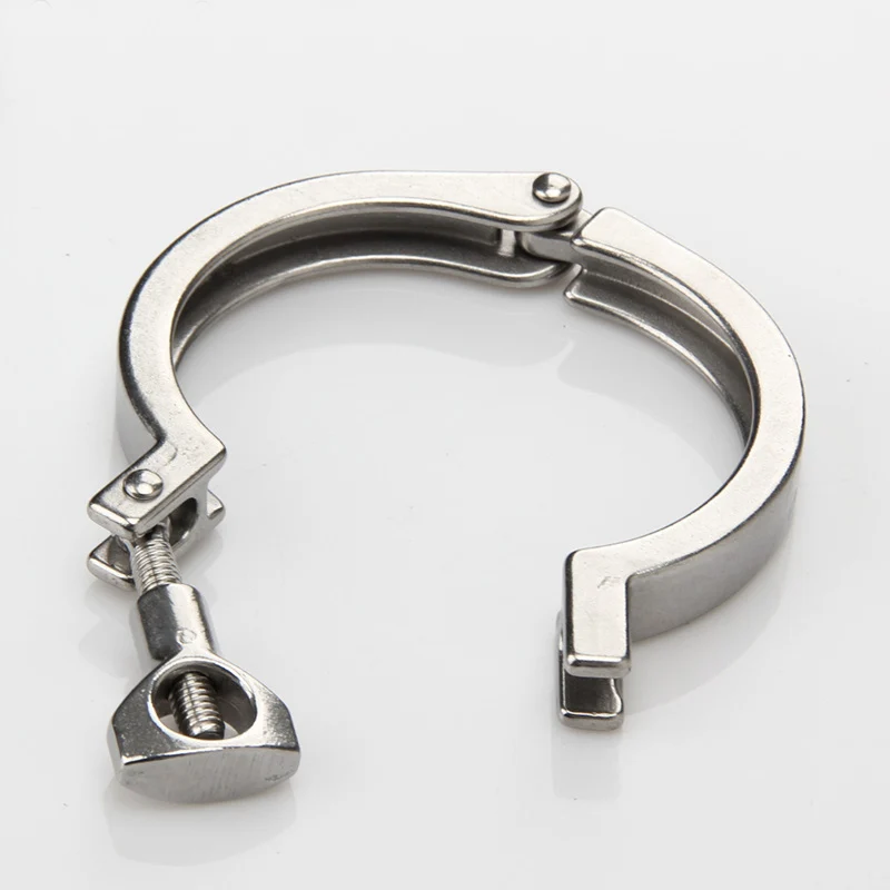 0.5" 0.75" 1" 1.5" 2" 2.5" 3" 4" 5" Tri Clamp SUS 304 Stainless Steel Sanitary Pipe Fitting For Home Brewing Beer