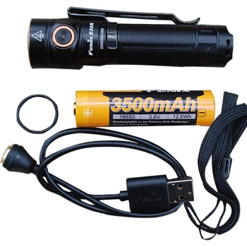 

Fenix E30R 1600 Lumen USB Rechargeable EDC Flashlight with Fenix Battery