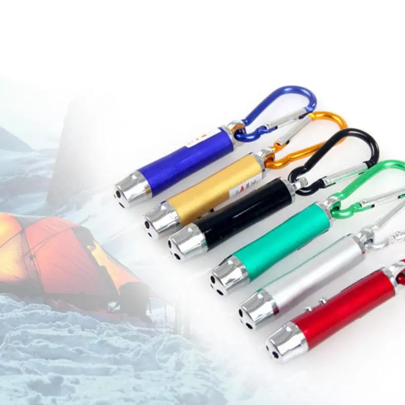 Алюминиевый сплав огни мини Фонарь ручка указател на Определитель фальшивости