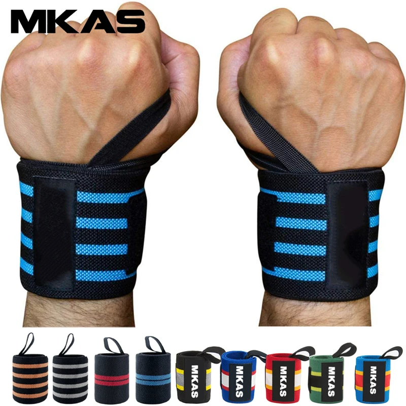 Weight Lifting Straps Gym Wrist Wraps Padded Training Grip Support