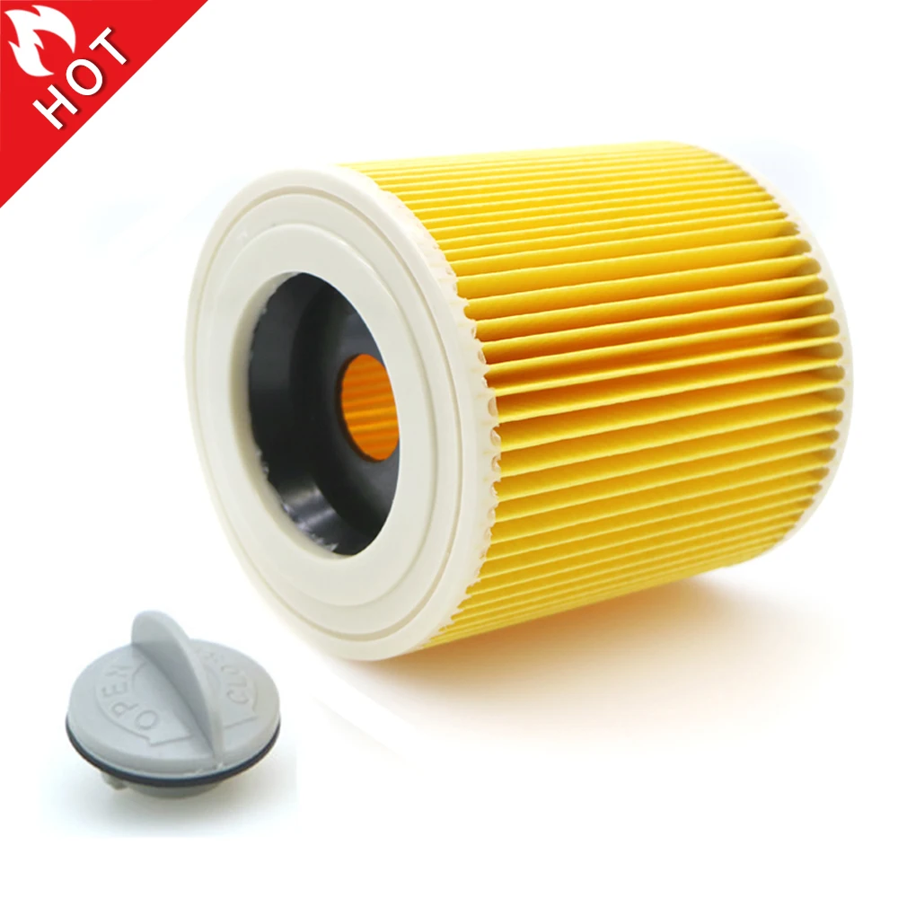 TOP quality replacement air dust filters bags for Karcher Vacuum Cleaners parts Cartridge HEPA Filter WD2250 WD3.200 MV2 MV3 WD3