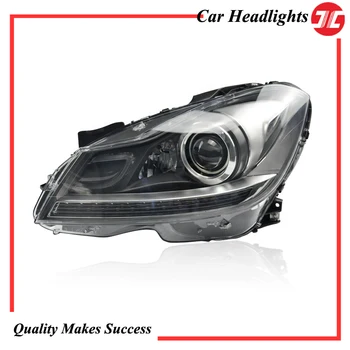 

Car Front Headlight Assy Fit Mercedes- Benz C-class W204 2009-2011 Complete Plug&Play Halogen Upgrade to Xenon Modified Version