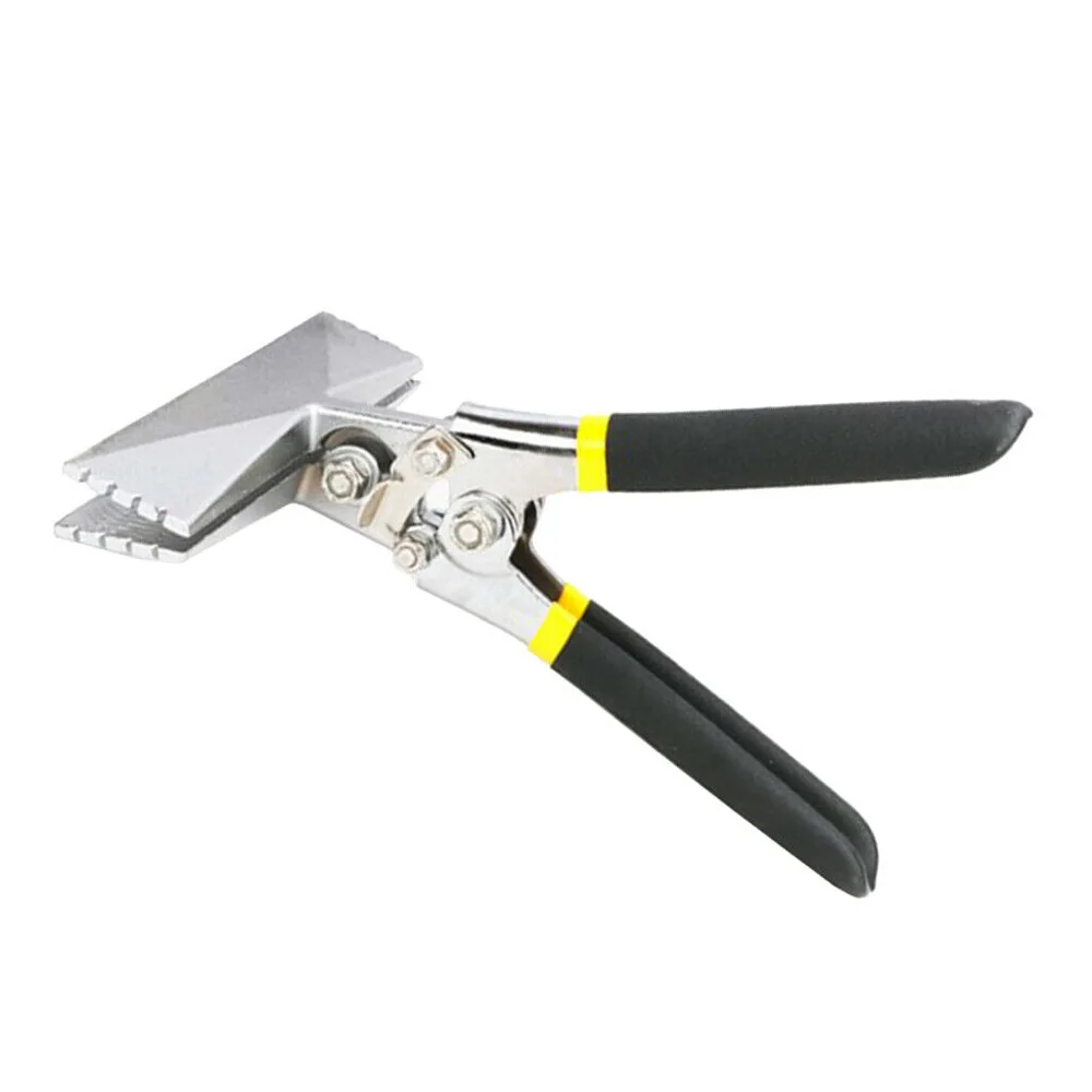 

2 Pieces Pliers Crimping Welding Hand Seamer Flat Jaw Power Tool Alloy Steel Sheet Metal Bending Pliers