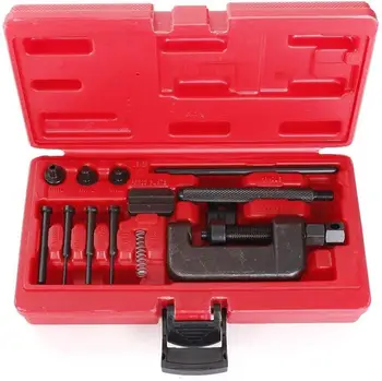

13pcs Chain Breaker Riveting Tool Cutter OHV Cam Drive Motorcycle Link Separator