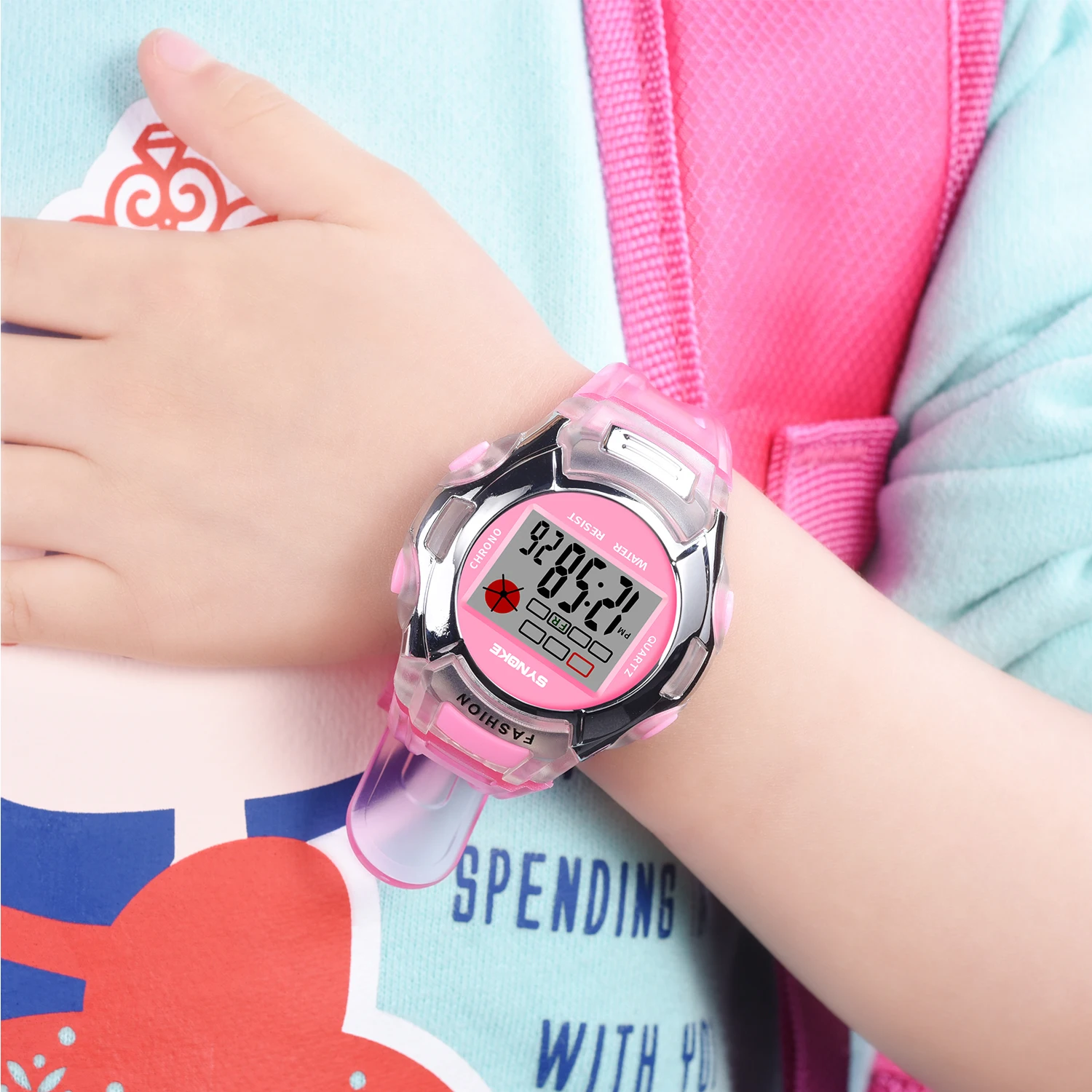 Kids Watches Boys SYNOKE Brand Kids Sport Watches Waterproof Electronic Wristwatch Clock Children Digital Watch For Boys Girls