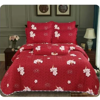 

6pcs/set Patchwork Bedding Sets 100% Cotton High Safety Quilt Pillow Case Home Textile Machine Washable Bed Linings