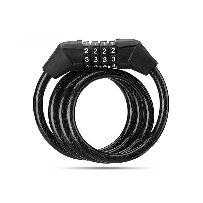 Для xiaomi m365 электрический скутер блокировка паролем стальной проволоки четыре портативный блокировочная головка millet shengte hilop быстро колеса аксессуары