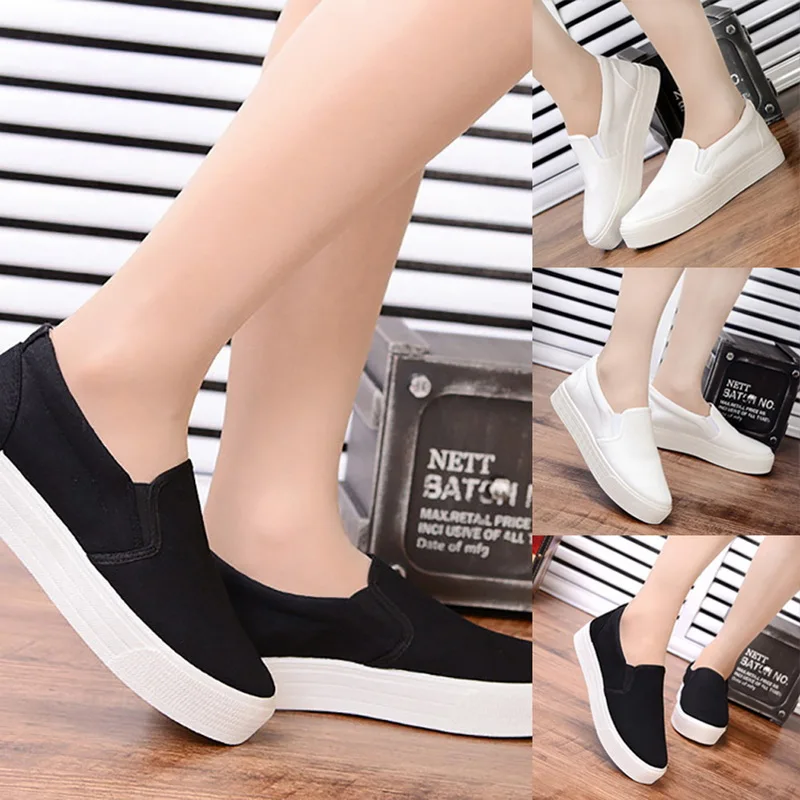 

2020 Spring Womens Flats Shoes Platform Sneakers Slip On Flat Leather Suede Ladies Loafers Moccasins Casual Shoes Women