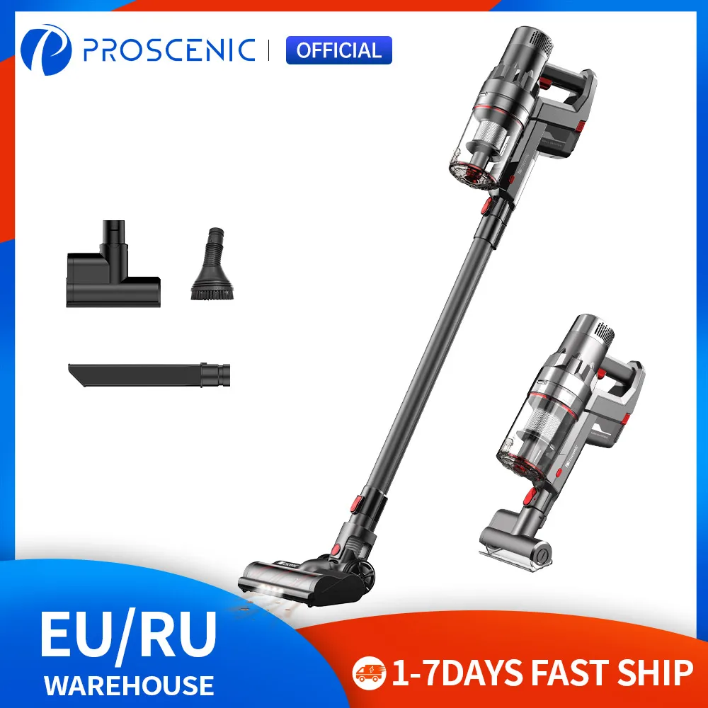 Proscenic P11 беспроводные пылесосы палка вакуумный со шваброй 26000pa мощный мотор