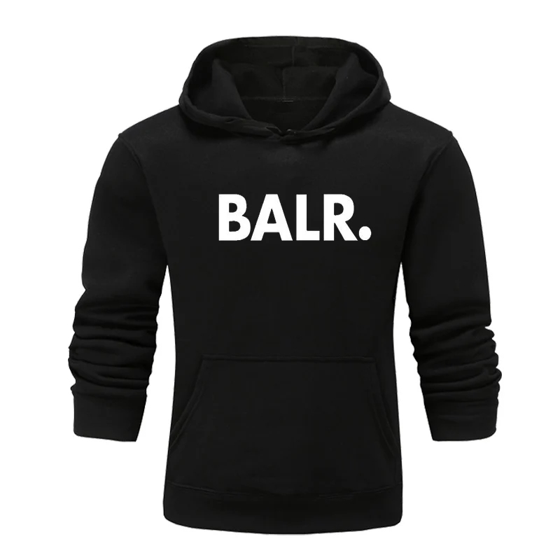 Sudadera con capucha Harajuku para hombre, top punk, moda urbana, balr. Sudadera con capucha para hombre, con estampado