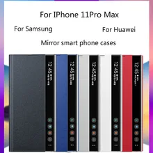 Для IPhone 11Pro Max противоударный чехол для мобильного телефона XS Max XR smart flip cover 6 7 8Plus кожаный чехол все включено