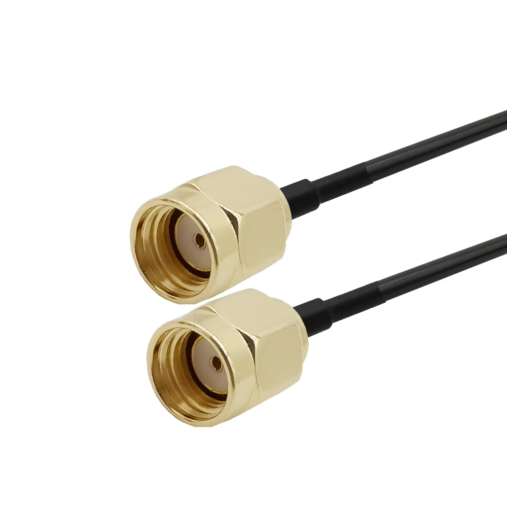 RP SMA гнезда разъёма к Мужской Разъем RF коаксиальный RG174 кабель адаптер Wi Fi антенны