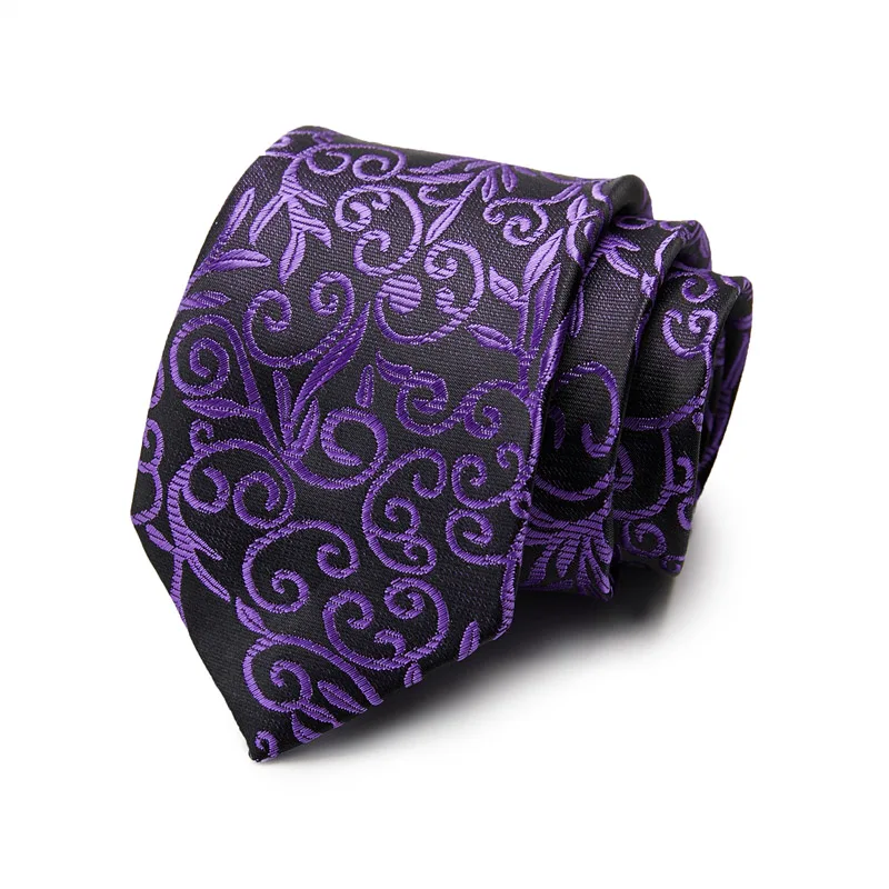 4 шт. набор для галстука Hanky запонки зажимы для галстука мужские деловые официальные свадебные Классические шелковые мужские галстуки 7,5 см Широкие Галстуки мужской набор