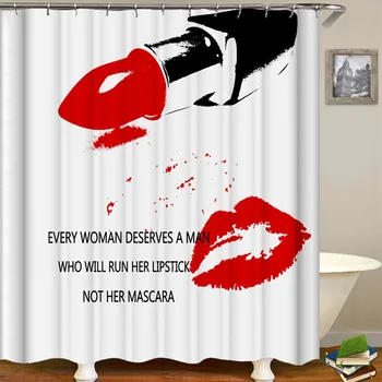 

white curtain printed 100% polyester Bath Shower Curtains Bathroom Curtain Mildew Resistant Privacy Curtain