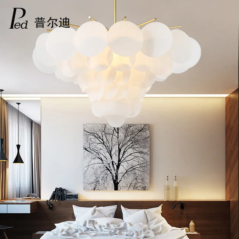

Nordic Living Room Chandelier Restaurant Lighting Bedroom Art Designer Post-modern Simple Creative Cool Lamps