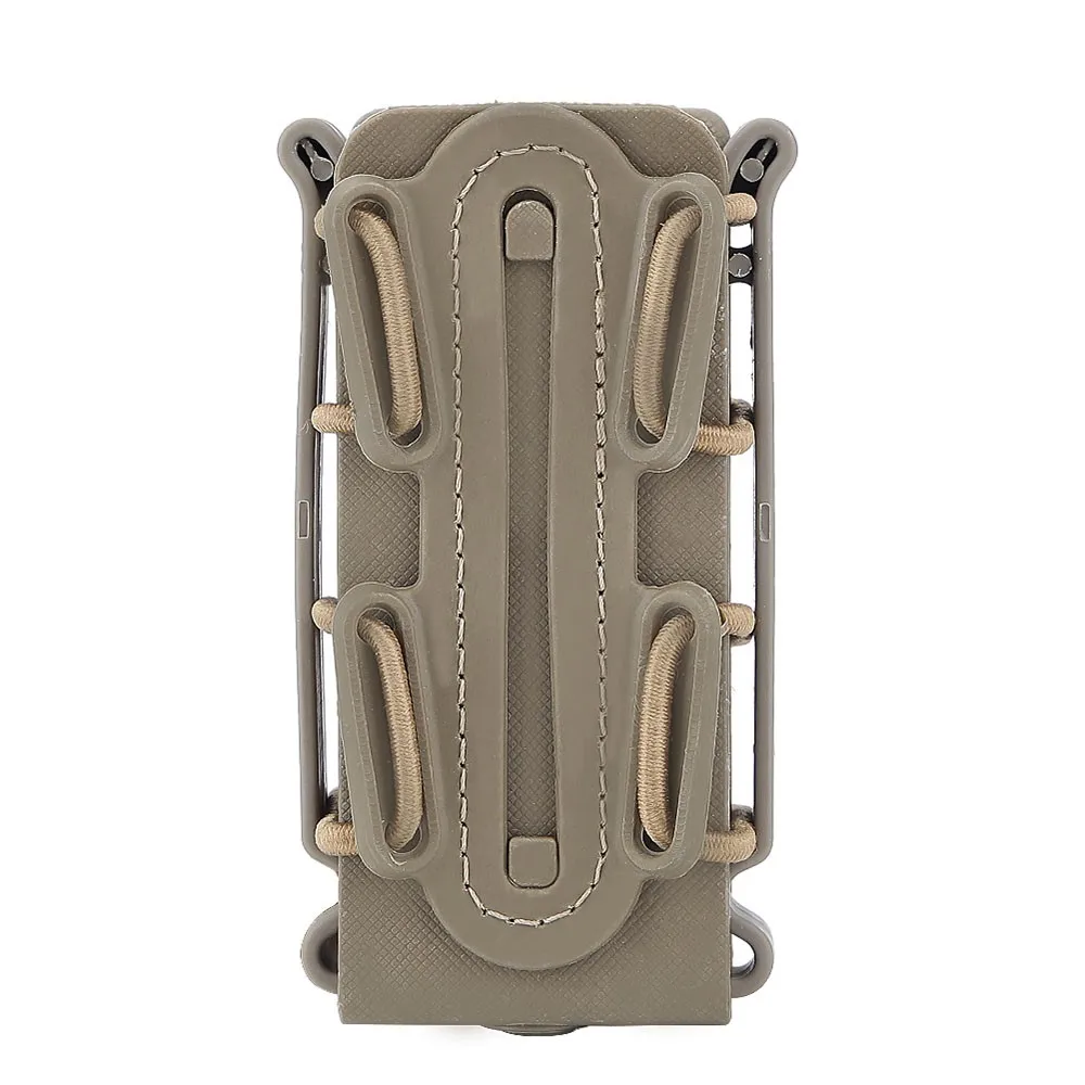 Tactical Army Magazine Pouch Military Shell Holder Bag Bullet Carrier with Molle Buckle Hunting Accessories for Gun Airsoft - Цвет: Tan