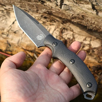 

TLF outdoor Survival Knife Army Hunting 58-60hrc Hardness Straight Knives Essential tool For Self-defense Outdoor Dropshipping