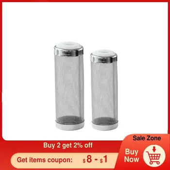 

Aquarium Stainless Steel Cylinder Mesh Filter Net Cover protect Shrimp Small Fish, Filter Case/Cover/Basket/Net Isolation Guard