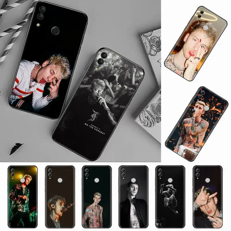 

Machine Gun kelly USA rapper singer Phone Case For Huawei Honor view 7a5.45inch 7c5.7inch 8x 8a 8c 9 9x 10 20 10i 20i lite pro