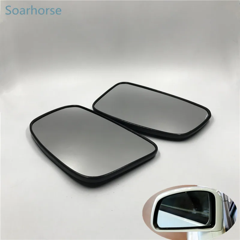 Soarhorse автомобильное боковое зеркало заднего вида стеклянная линза с подогревом