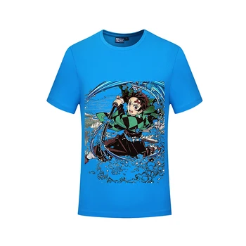 

Demon Slayer Kimetsu No Yaiba Anime Shirts Custom Print T Shirt Family Kids Mon Dad tshirt Demon Slayer Kamado Tanjirou