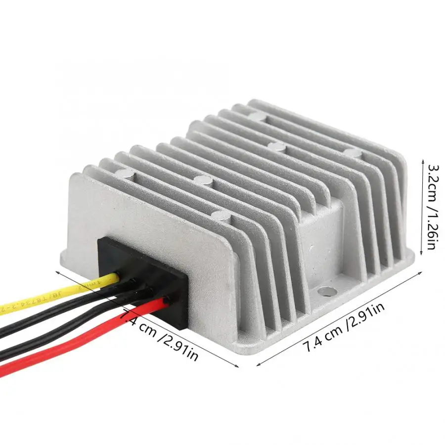 Мощность конвертер IP67 DC-DC 24V 15V для промышленной электрической Установка 10A 150 Вт Step Up повышающий преобразователь