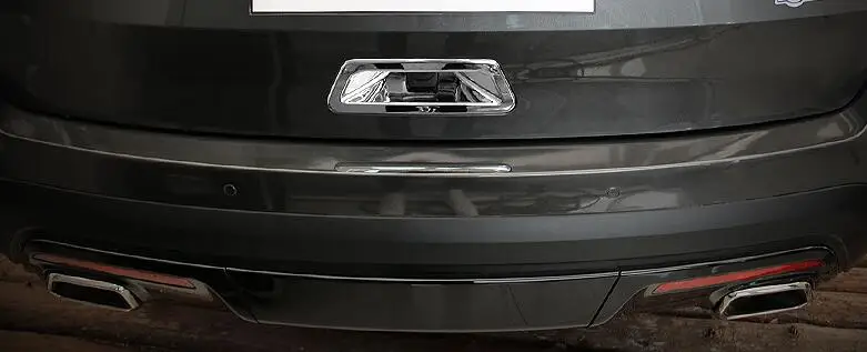 Автомобильные аксессуары ABS Автомобильный багажник Задняя дверная ручка Чаша Крышка отделка 1 шт. для Ford Explorer- 1 шт./компл
