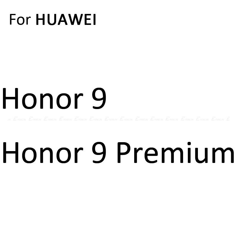 3D углеродное волокно задняя крышка протектор экрана для HuaWei Honor 10 9X 8X Max 9 7X8 Lite 7S Pro Премиум Защитная пленка без стекла - Цвет: For Honor 9