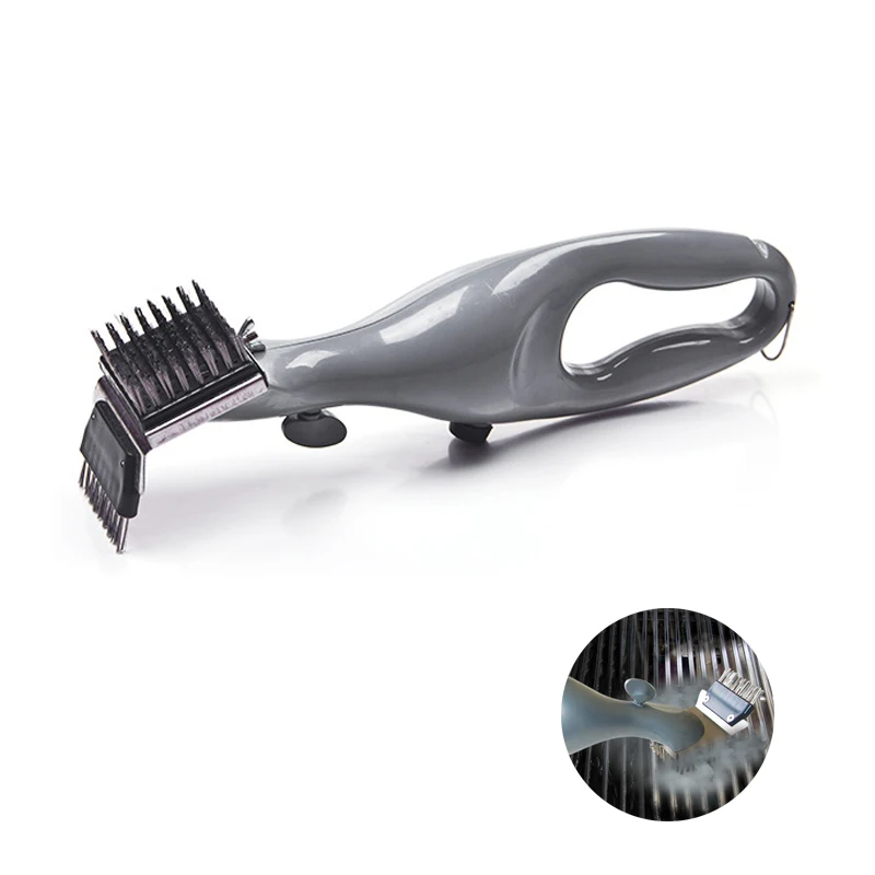 Easy Accessories Kitchen Tool BBQ Grill Brush Steam Cleaning For Charcoal 