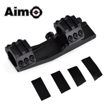 Aim-O тактический оптический прибор для страйкбола 25,4 мм цельное консольное крепление для прицела охотничьи аксессуары для винтовочного оптического прицела AO9001