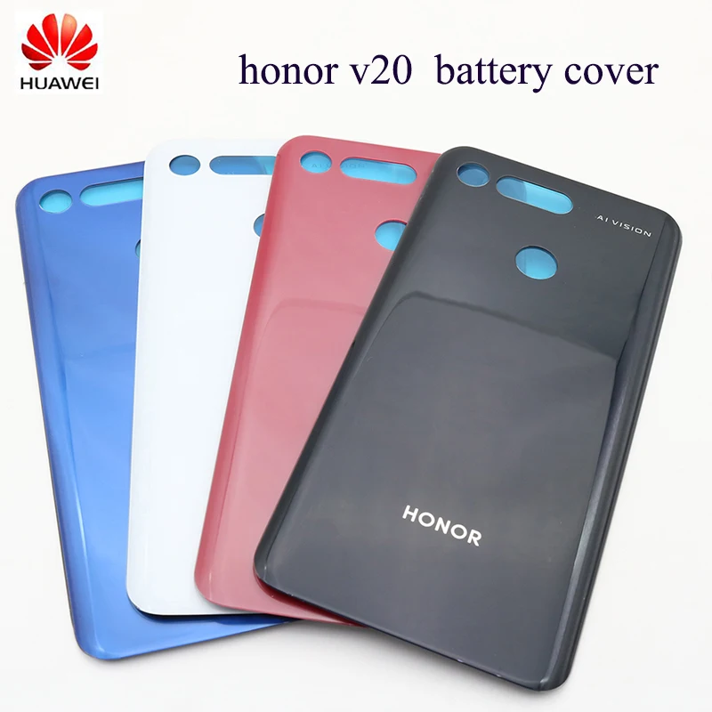 Новинка,, для HUAWEI honor V20, задняя крышка, стекло, крышка батареи, задняя крышка, корпус, задний Чехол для honor v20, корпус, Запасная часть